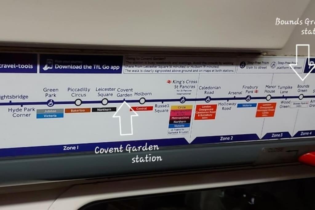 2 Bed Flat, Bounds Green, Piccadilly Line, London N11 ภายนอก รูปภาพ